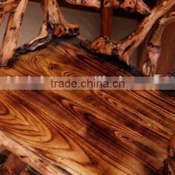 Southeast Asia Style Root Carved Rocking Chair, Environmental Protective Solid Wood Root Reclining Chair (BF01-X1172) photo-5