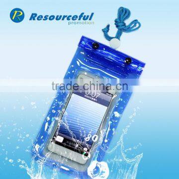Plastic PVC mobile phone waterproof bag,cell phone waterproof bag