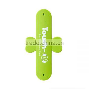 Factory Wholesale Cheap Eco-friendly Silicone Cell Phone Stand for Apple iPhone 5S