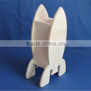 Handmade Decoration Wooden Students Pen Case photo-4