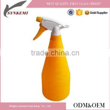 Color plastic 1000ml pp bottle for trigger sprayer