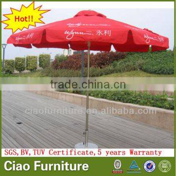 Middle pole patio beach umbrella