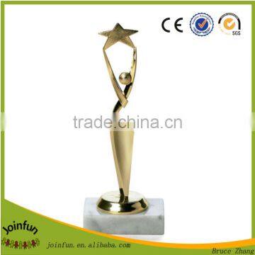 Custom design plastic trophy figure , OEM produce trophy figures plastic