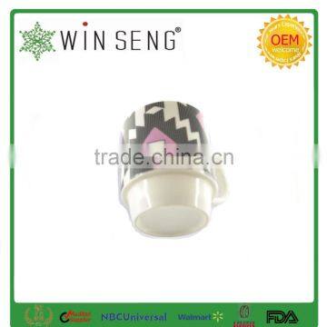 Porcelain Drinking Mugs With Ring photo-6