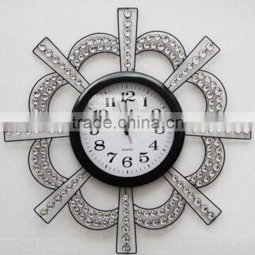 DIY large acrylic metal wall clock