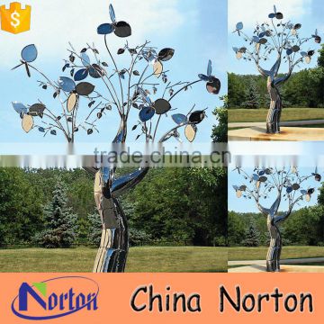 artifical stainless steel tree sculpture for sale NTS-592X