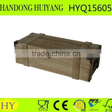 fashion design hot sale cheap wooden wine box