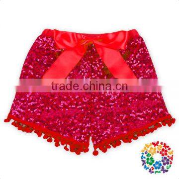 New Arrival Baby Toddler Shorts Children Girls Pom Pom Sequin Shorts photo-6