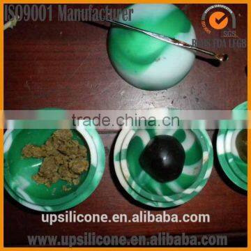 Newest Round Loose Powder Silicone Mini Jar photo-4