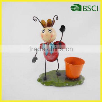 Home accessory craft work in China metal made garden decoration