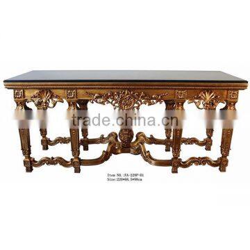 Living Room Furniture Sets Luxury Console Table With Decortaive Mirror photo-2
