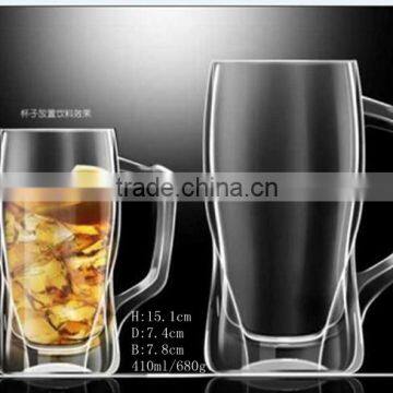 glass mug beer mug large glass beer cup