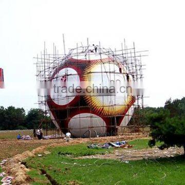 Modern Sport Abstract Metal Craft Stainless Steel Sport Ball Sculpture photo-2