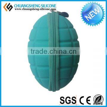 Bomb Shaped Silicone Smart Wallet, Silicone Coin Purse, Kids Money Bag photo-3