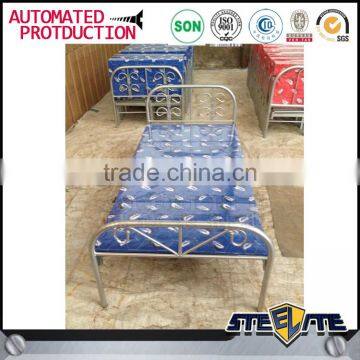 Iron Bed Design Furniture Pakistan Cheap Price of Folding Bed photo-6