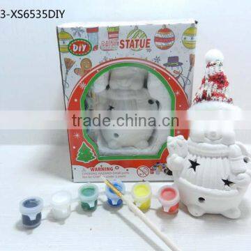 Ceramic Diy Paint Statue for Christmas Gift photo-5