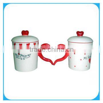 ceramic valentined couple mug