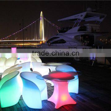 New Design High Top Hotel Battery Led Flower Table photo-4