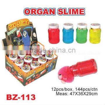 Sell crazy crystal slime with organs toys