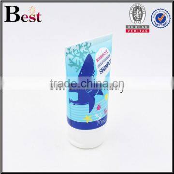 70ml Small Cute Blue Wholesale Perfume Cosmetic Plastic Tube With White Plastic Cap photo-2