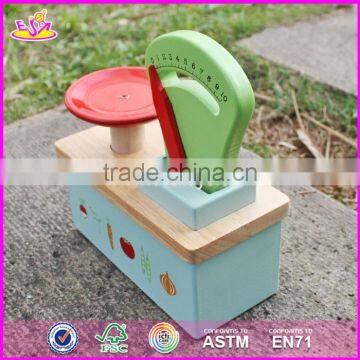 2016 New Design Children Pretend Play Funny Wooden Scales Toy W10D148 photo-2