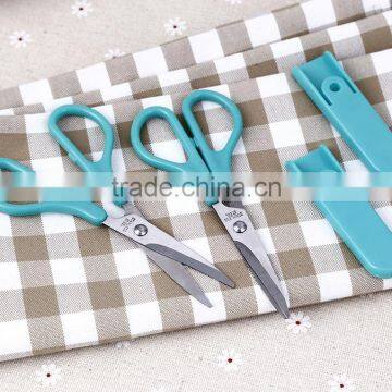 Fashional Style Top Sale Good Quality Full PP Material Students Scissors photo-4