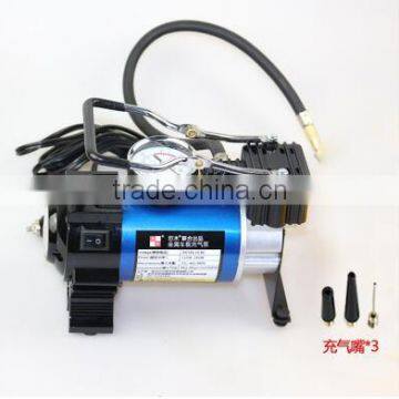 12V 150psi Metal Portable Mini Air Compressor With Flash Light photo-3