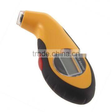 New Vehicle Digital Tire Gauge Car Tire Pressure Gauge Digi Tire Gauge SW-8855BV Back-Lit Vehicle Tool Yellow