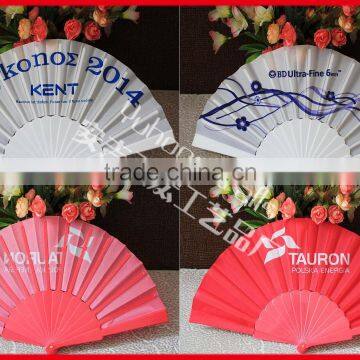 Factory wholesale fabric hand held fan