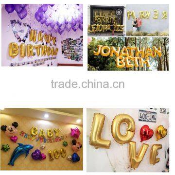 16 Inch Foil Balloons Party Decorative Foil Balloons Number Letter Foil Balloons photo-6