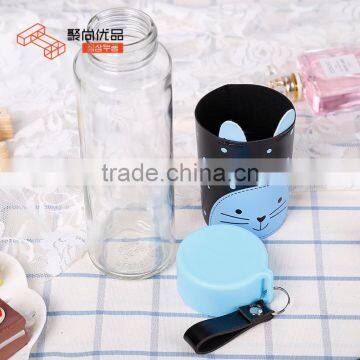 L00049 2017 High Quality Stylish Design Custom Handmade Pyrex Heat-Resistant Clear Glasses Bottles photo-3