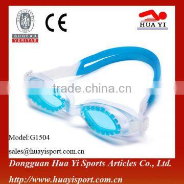 One Peice Soft Pvc Durable Wholesales Custom Swimming Goggles photo-4