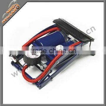 Double Cylinders Car Tire Inflator Pump Foot Pump