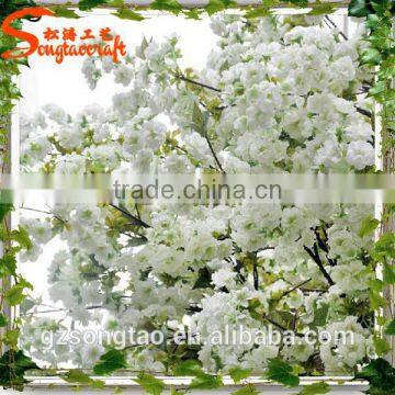 High Quality Artificial Cherry Blossom Branches Artificial Cherry Blossom Tree Wholesale photo-4