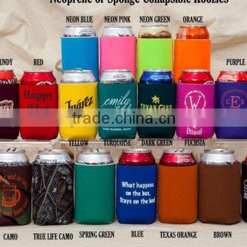 Promotion Item Made In China Neoprene insulated beer can holder