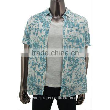 Hemp Blank T-shirt Cheap Man Summer Blouses Shortsleeve