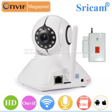 Sricam 720P High Resolution IP camera with Alarm sensor IP camera wireless baby monitor