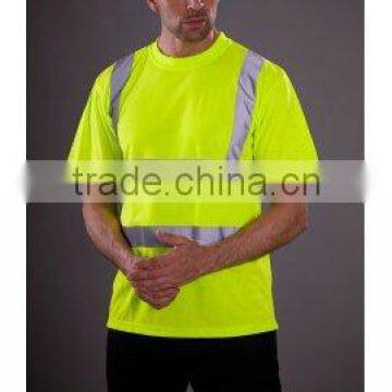 hi Vis Polo Shirt Short Sleeve Polo Shirt Reflective T-shirt photo-2