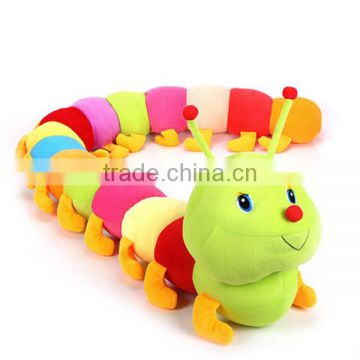 EN71 Custom Cute stuffed plush worm toy cheap soft toys for kids