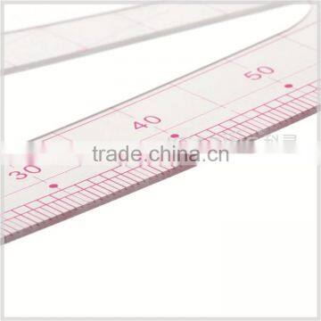 Kearing Brand Plastic Drawing Template Ruler,sandwich Line Plastic Scale Ruler,plastic Straight Scale Ruler#8515 photo-5