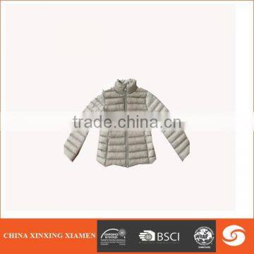 2015 year OEM children garment /girls design winter warm padded jacket