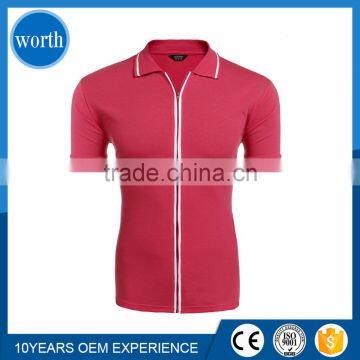 Polo Shirts For Men 100% Cotton Custom Made 2017