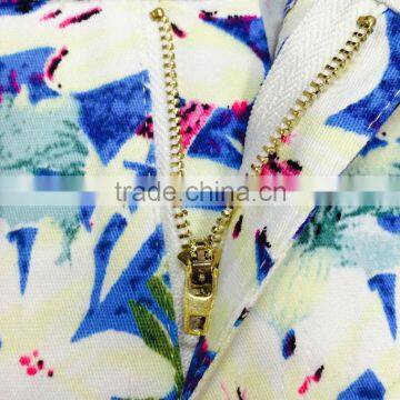 2017 Women Floral Pants High Waist Ladies Latest Flower Shorts photo-4