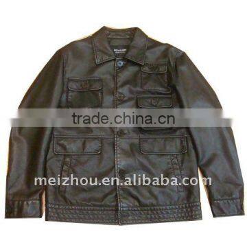 men's leather jacket