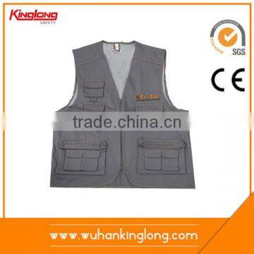 New design poly tactical vest with many pockets