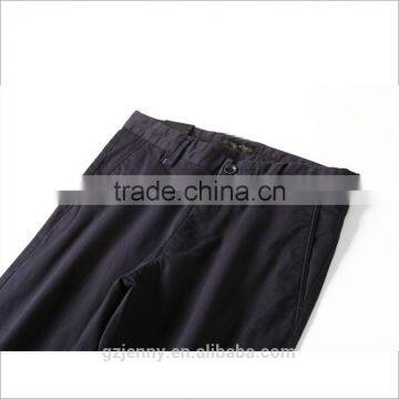 OEM Fashion Style Khaki Men Pants 100% Cotton Twill Slim Chinos Pants Men photo-3