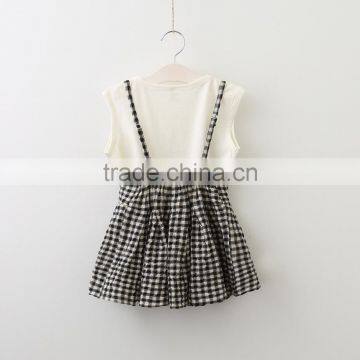 2017 New Arrival Cute Design Baby Wear/kids Clothes Baby Girls Two Pieces Sets photo-5