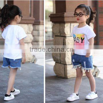 2016 Custom Wholesale Cute Design Children/baby t Shirt With Baby Word Printing photo-2