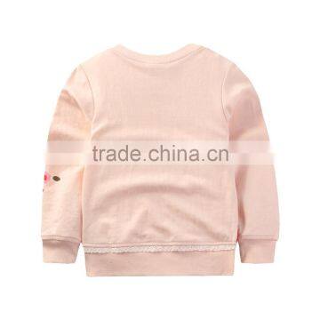 S32293W Spring Cartoon Mouse Girls Clothing Casual O-Neck Cotton Children Pullovers Kids Clothes photo-2