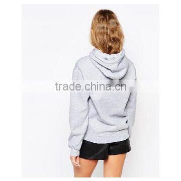 2015 Fashion Design Women Cheap Fleece Hoodie photo-3